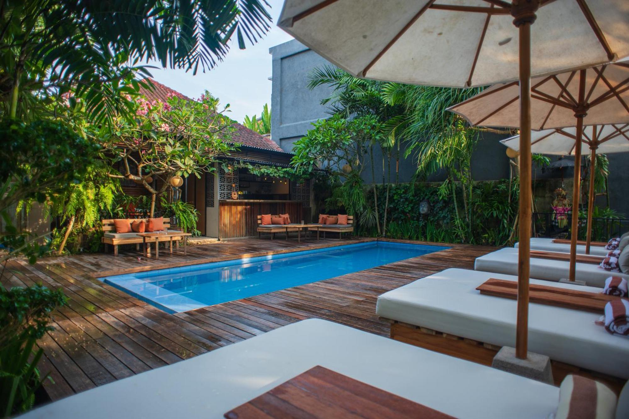 Pangkung Sari Bed And Breakfast Чангу Экстерьер фото