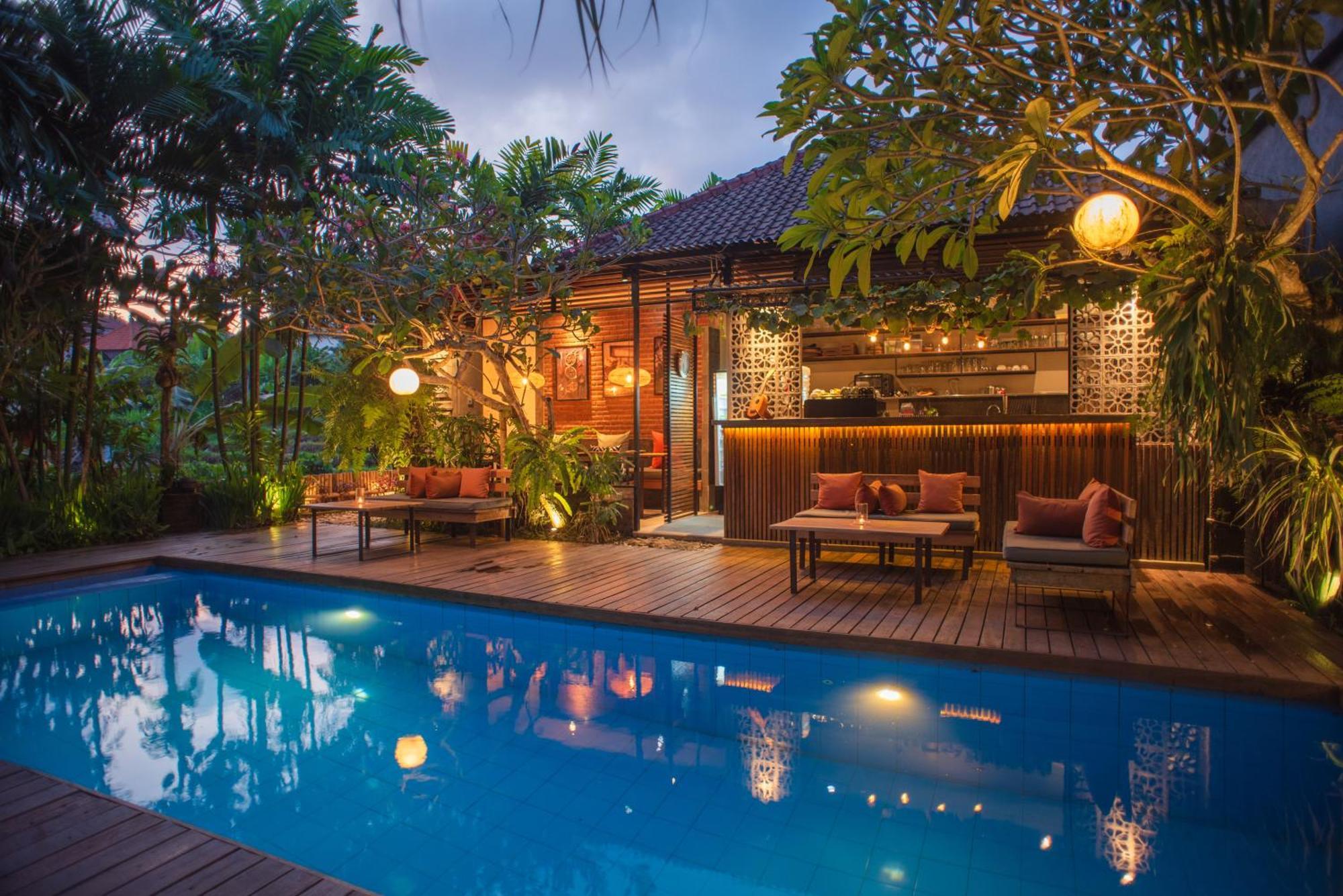 Pangkung Sari Bed And Breakfast Чангу Экстерьер фото