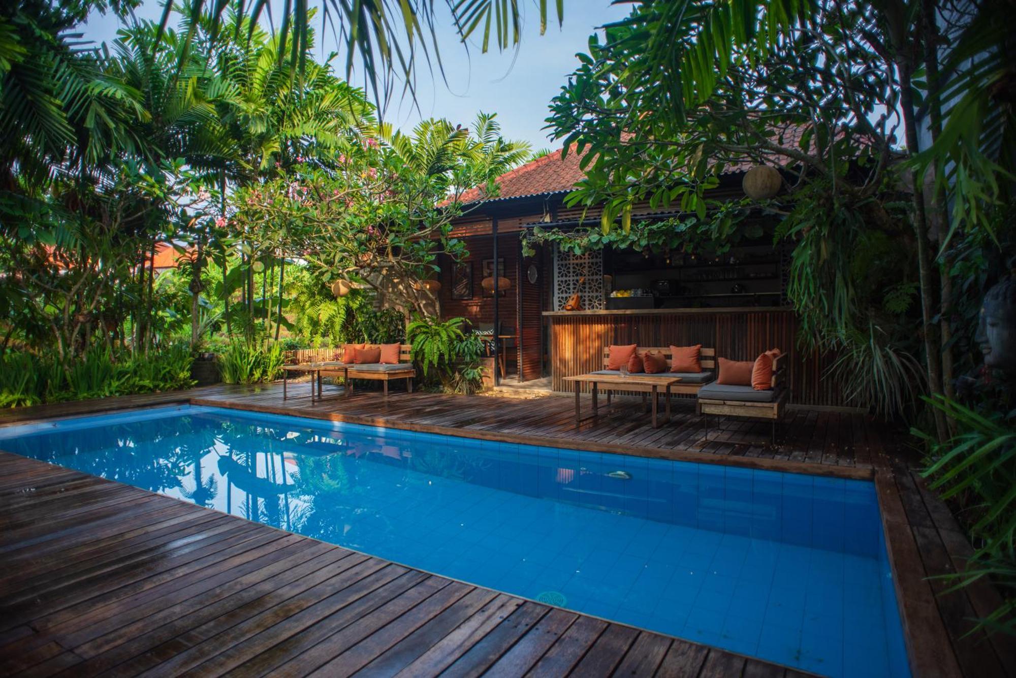 Pangkung Sari Bed And Breakfast Чангу Экстерьер фото