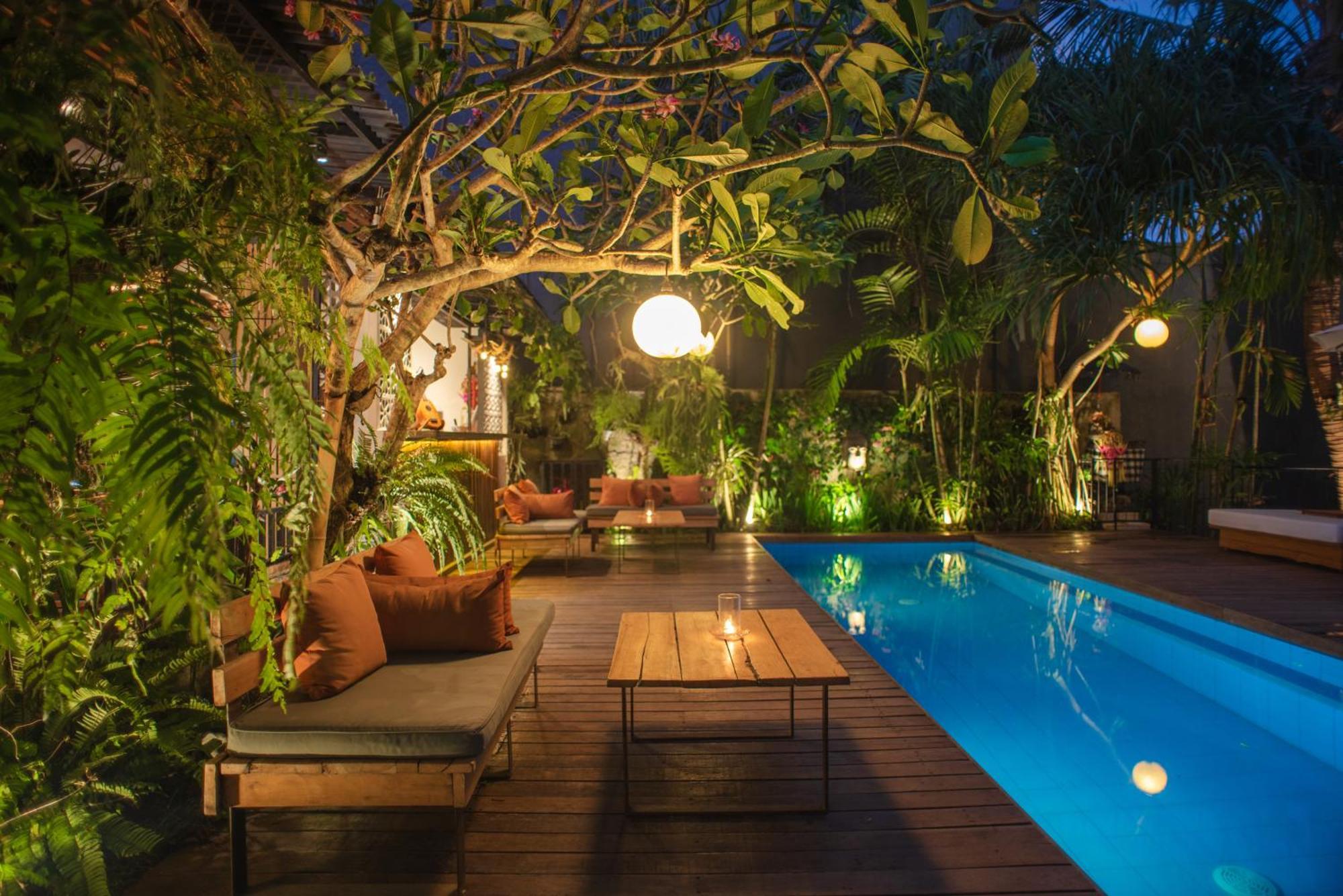 Pangkung Sari Bed And Breakfast Чангу Экстерьер фото