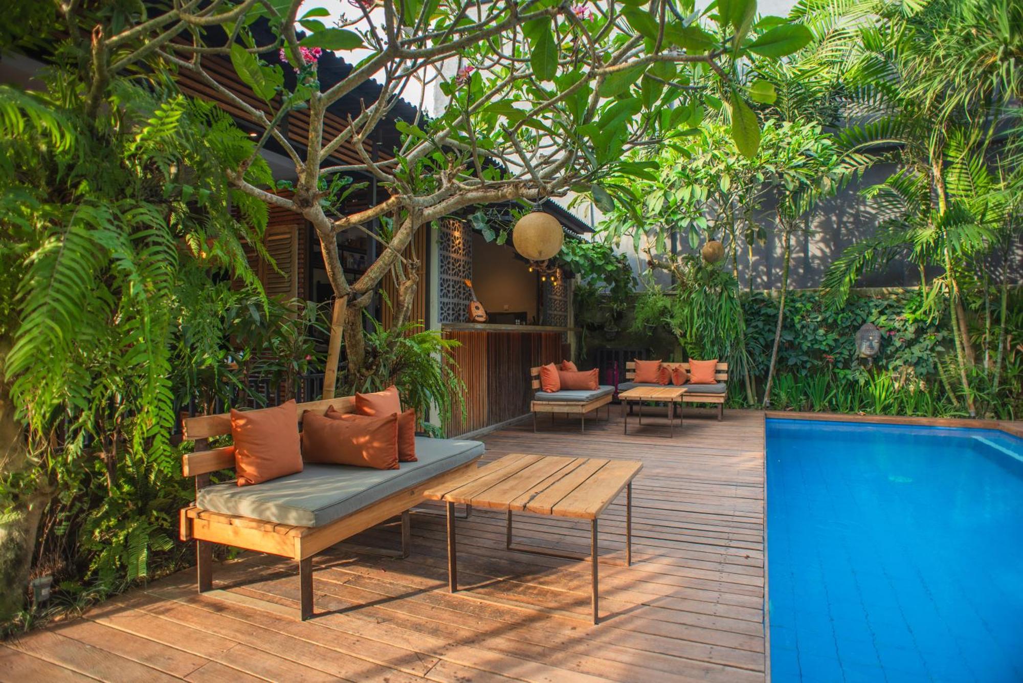 Pangkung Sari Bed And Breakfast Чангу Экстерьер фото